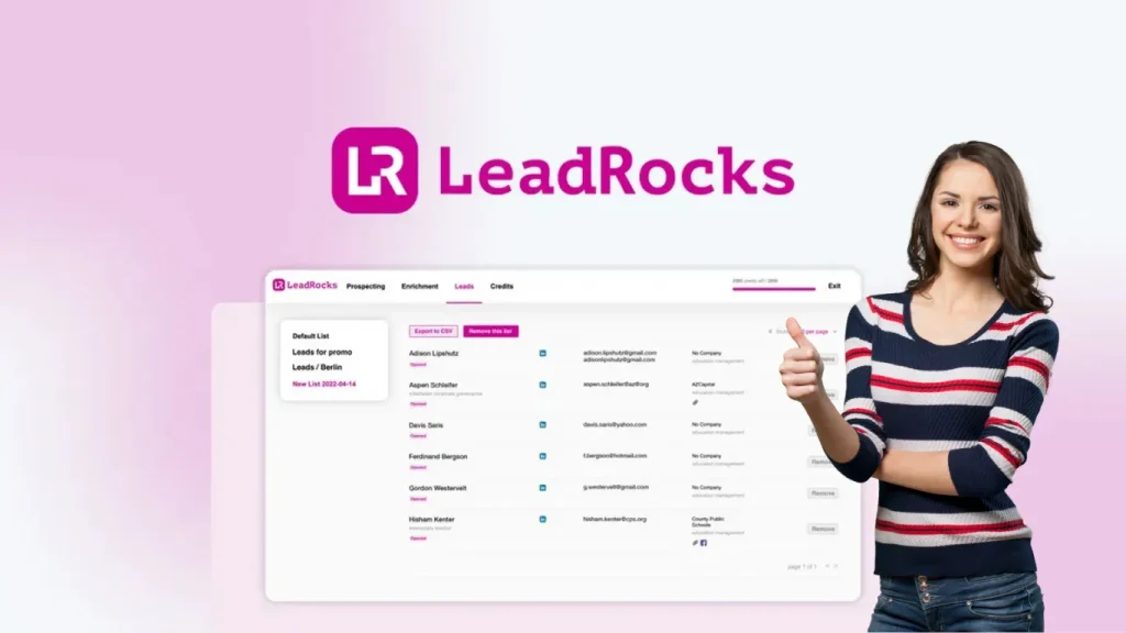 Leadrocks Lifetime Deal Review