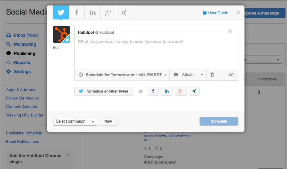 How HubSpot Social Media Marketing