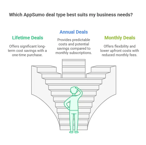 Types of Deals Available on AppSumo