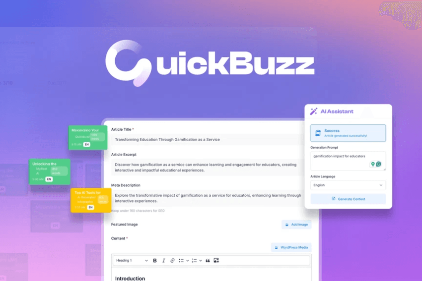 Quickbuzz Lifetime Deal Review