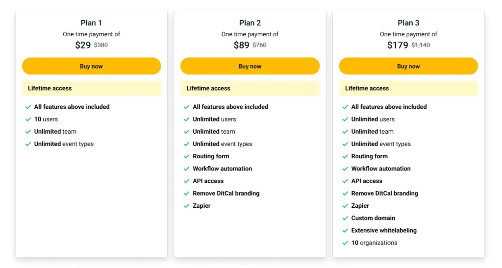 Ditcal Lifetime Deal