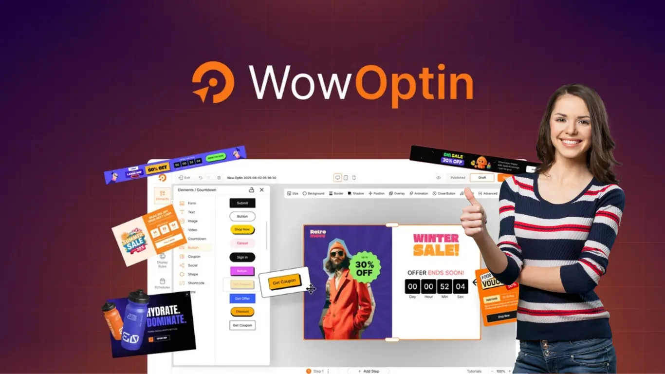 WowOptin Lifetime Deal – 5 Ways to Grow Your Email List Fast with Popups