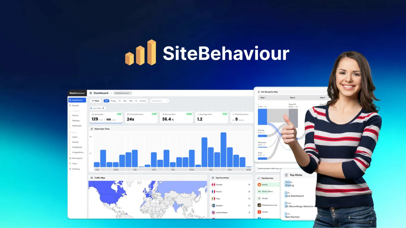 Sitebehaviour Lifetime Deal: Get 10x More from Your Data!
