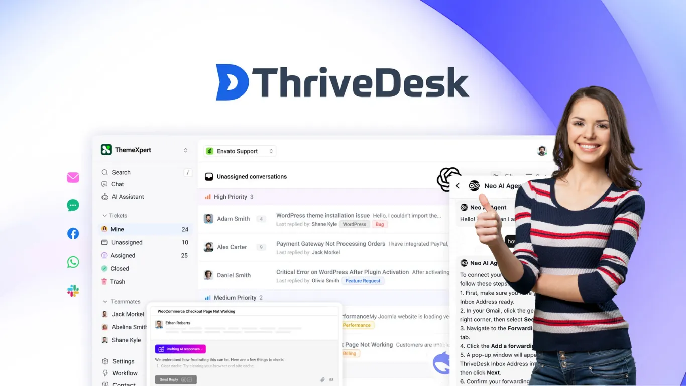 ThriveDesk Lifetime Deal – Unlock AI-Powered Support for Small Businesses
