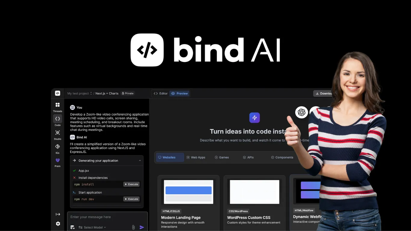 Best Bind AI Lifetime Deal: Easily Build Apps, Pages & Backends