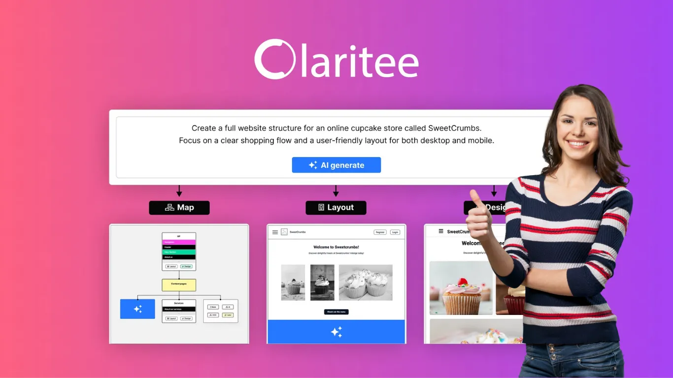 Claritee Lifetime Deal: Build Stunning Websites & Apps with AI Power $109