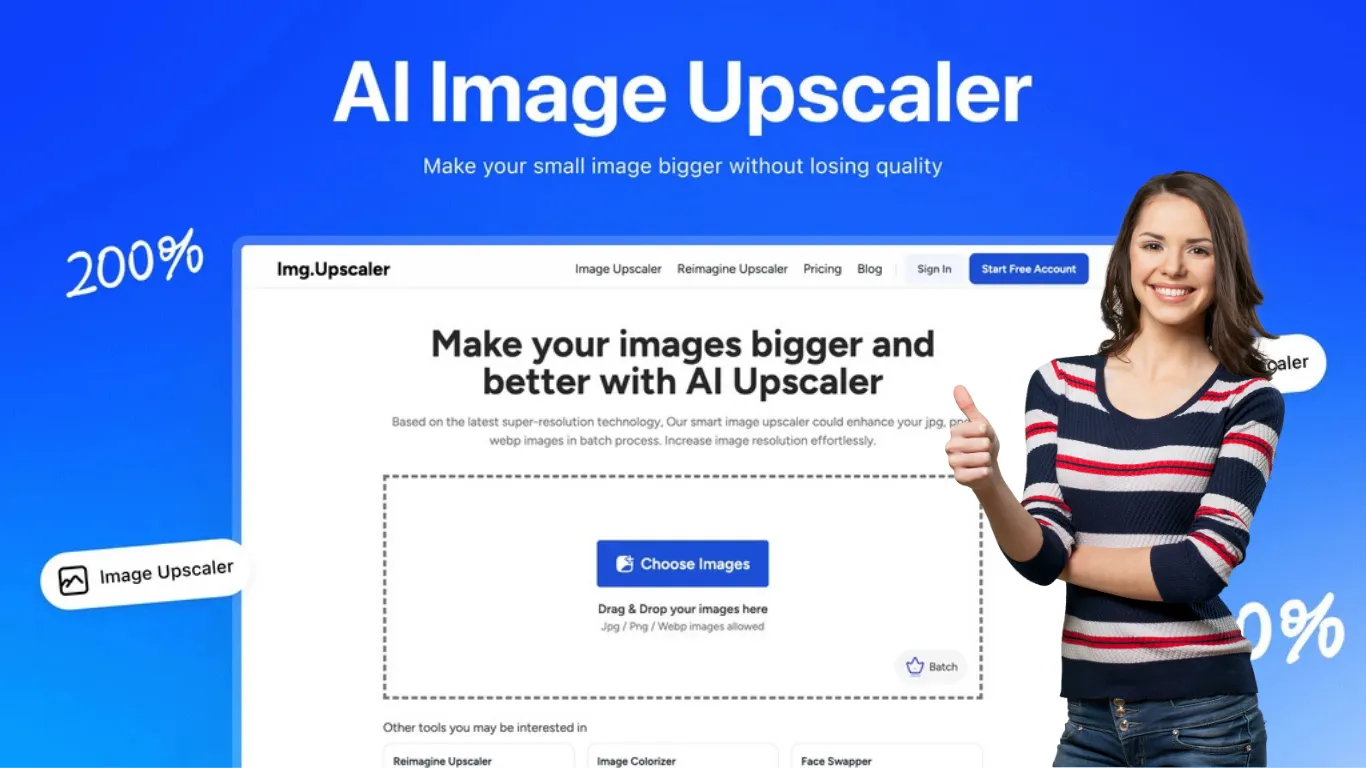 Img Upscaler Lifetime Deal to Enhance Images with AI Power