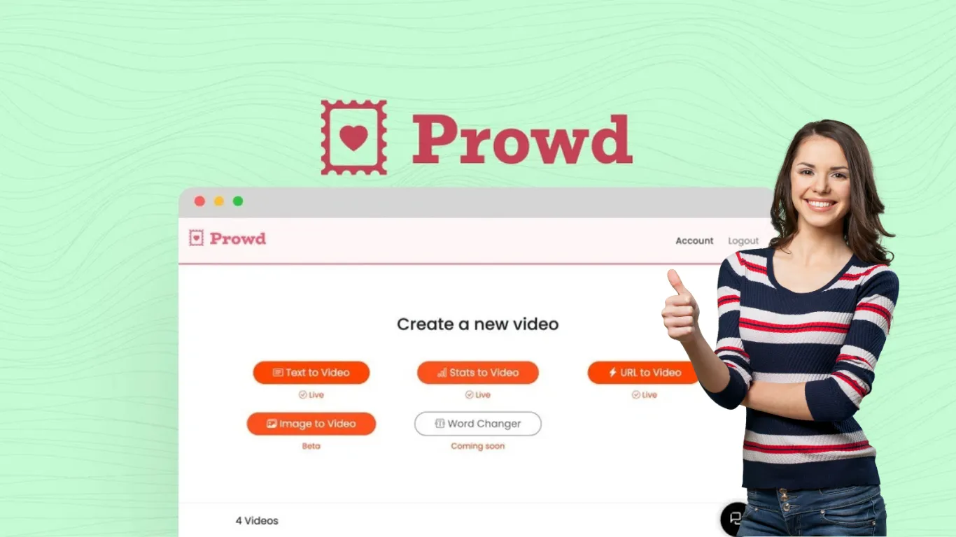 Prowd Lifetime Deal: Simplify Video Creation with 4 Unique Tools