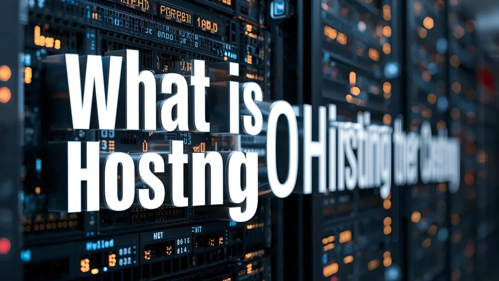 What is Web Hosting