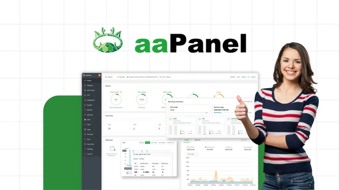 Save Big with Aapanel Lifetime Deal for Effortless Server Control just $149