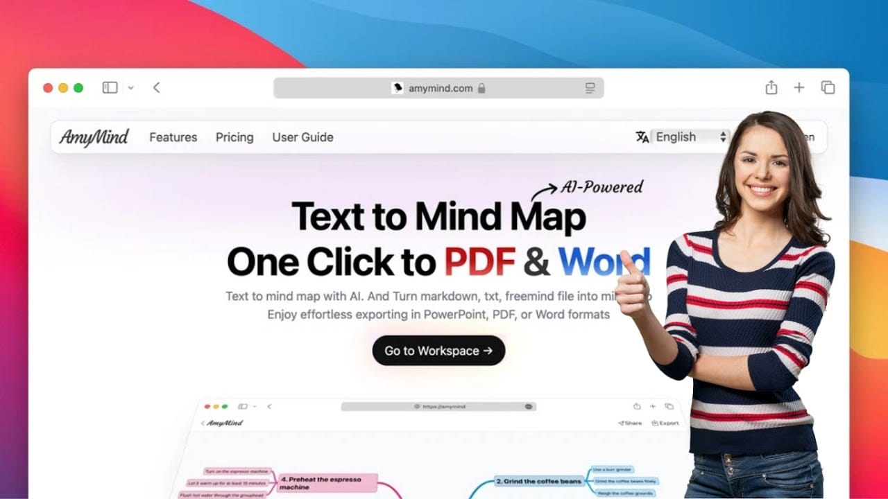 Amymind Lifetime Deal – Turn Notes into Smart Mind Maps just $59