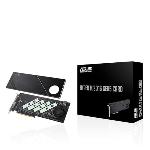 ASUS Hyper M.2 x16 Gen5 Card: Ultimate PCIe 5.0 NVMe Storage Solution