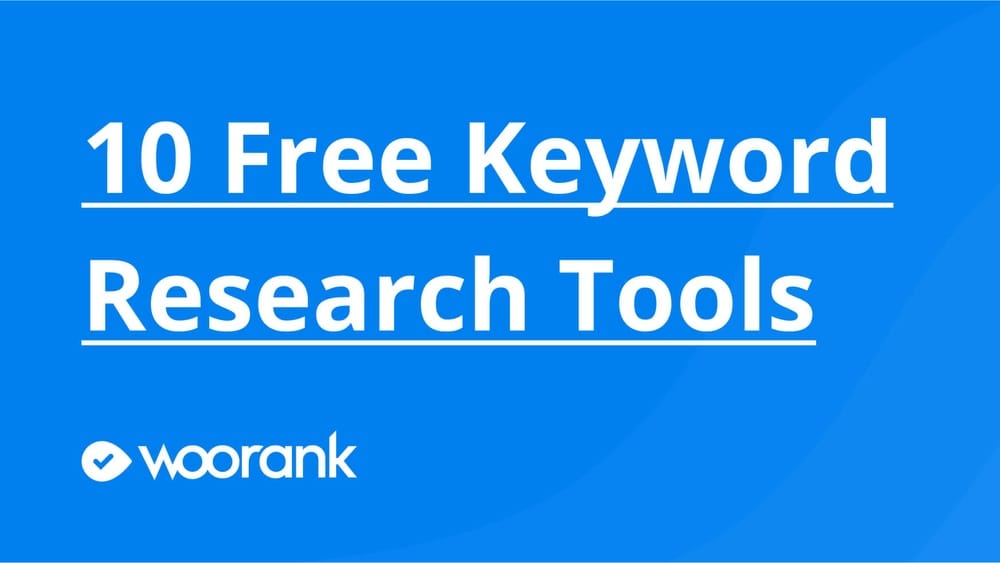 Free Keyword Research Tools