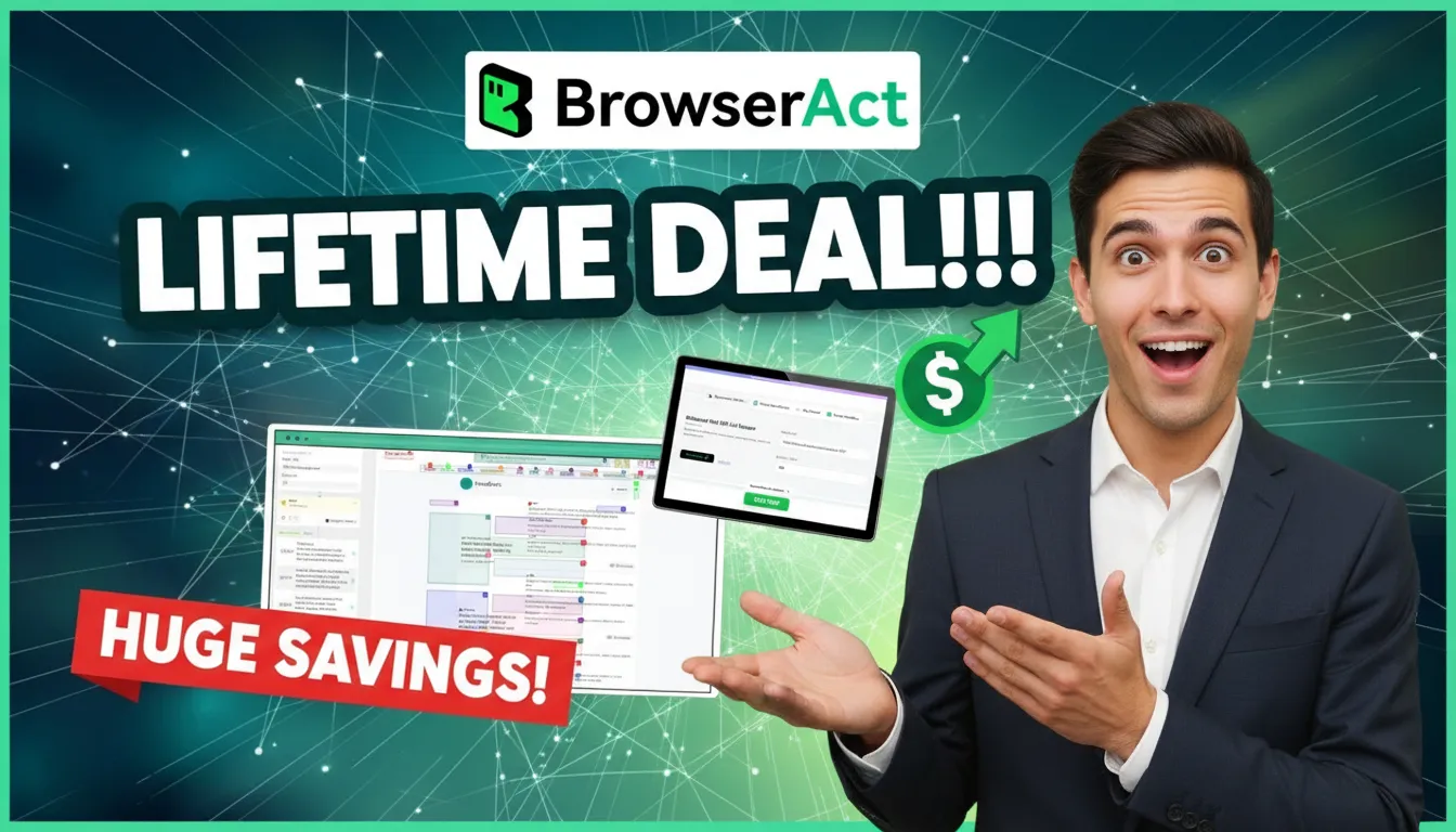 BrowserAct Lifetime Deal Review: Is This No-Code AI Scraper Worth It?