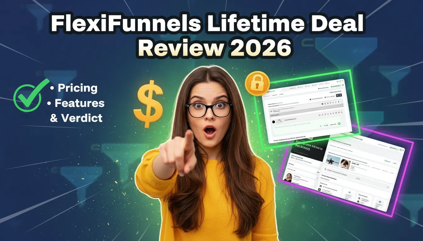 FlexiFunnels Lifetime Deal 2026: Pricing, Features & Real User Verdict