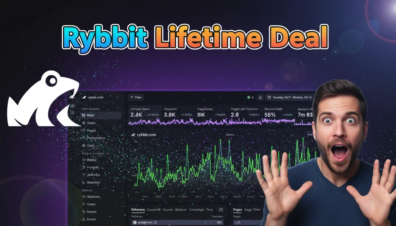 Rybbit Lifetime Deal: Simple Web Analytics That Crushes GA4 Confusion
