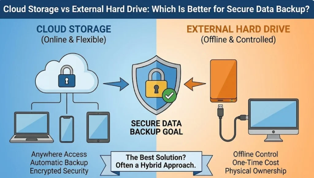 external hard drive