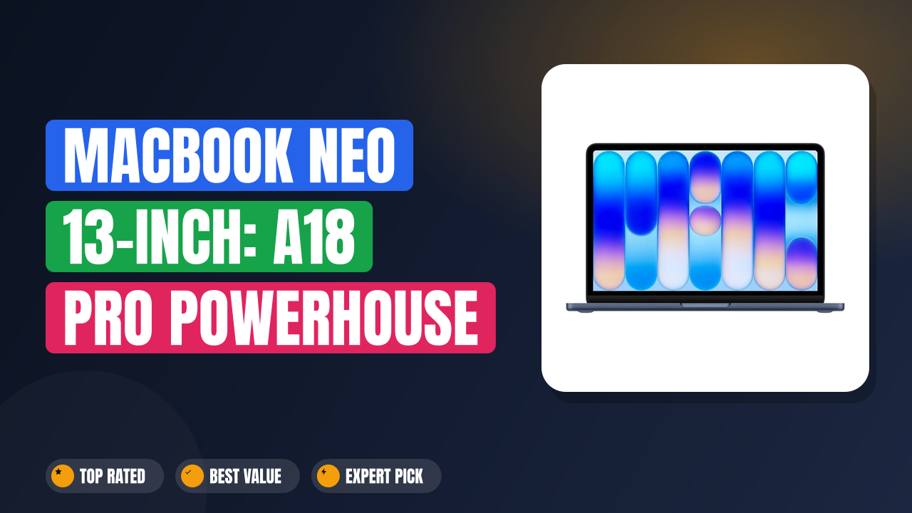 MacBook Neo 13-inch: A18 Pro Powerhouse