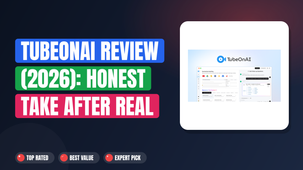 TubeOnAI Review (2026): Honest Take After Real Research