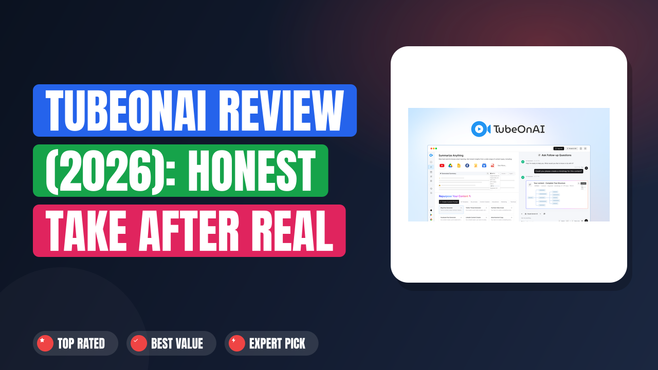 TubeOnAI Review (2026): Honest Take After Real Research