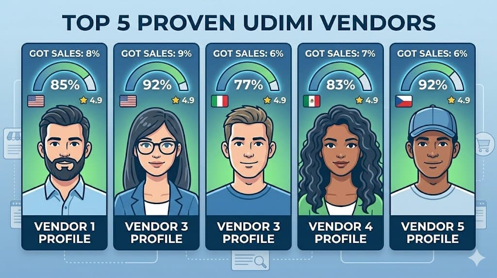 Udimi rating system