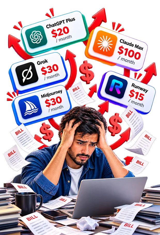 GeminiPrime AI Unlimited Access To Gemini's Most Powerful AI Models — Without Paying Any Monthly Fees.