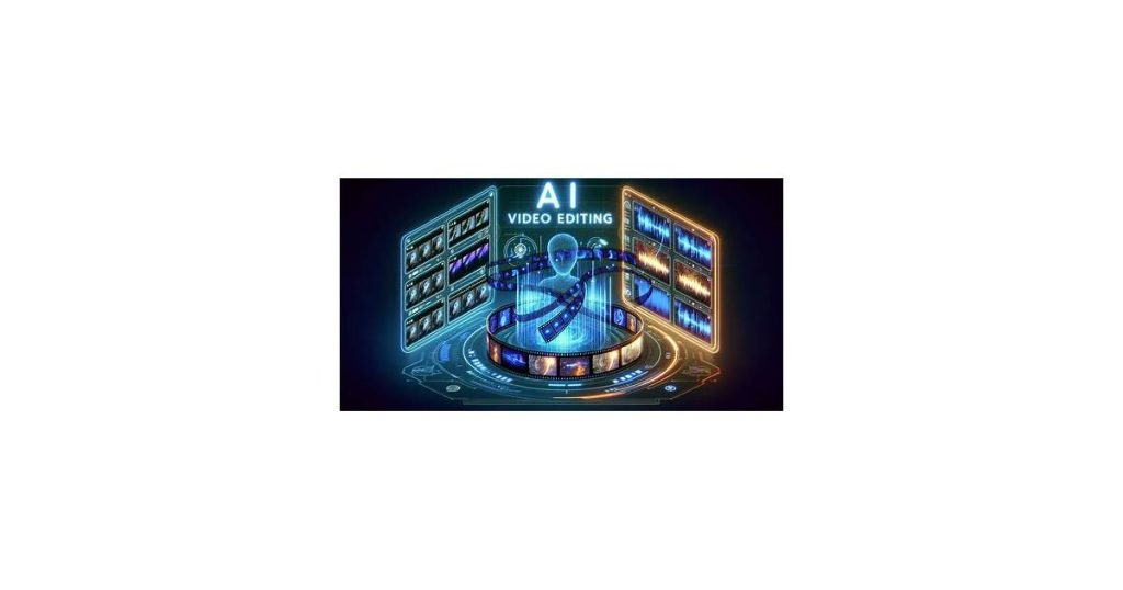 A person using AI tools to edit a video for a YouTube channel.